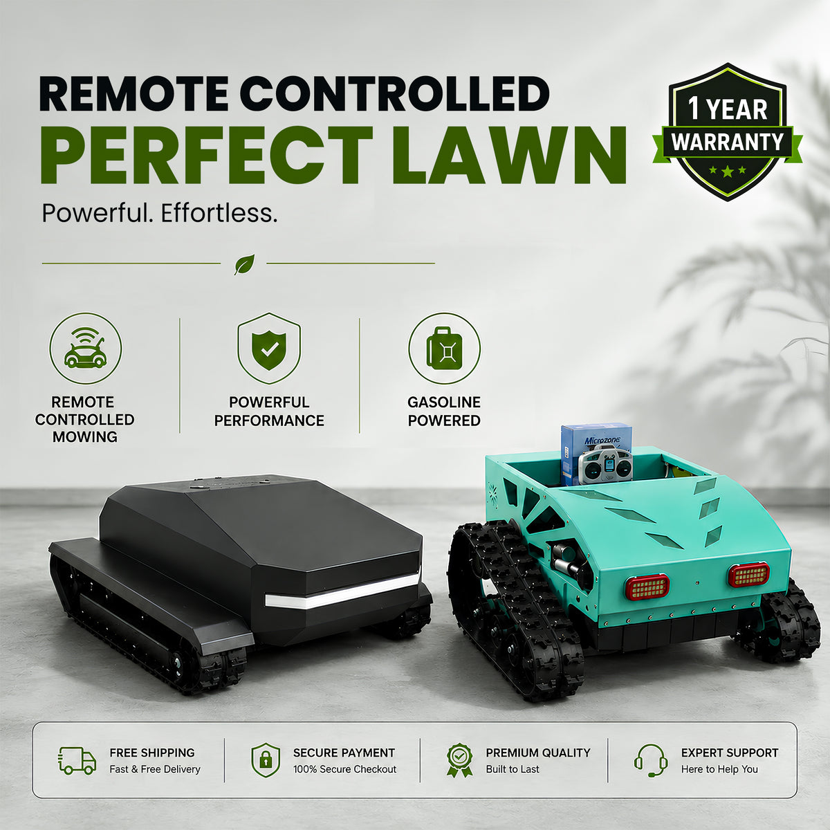 Remote Controlled Mower