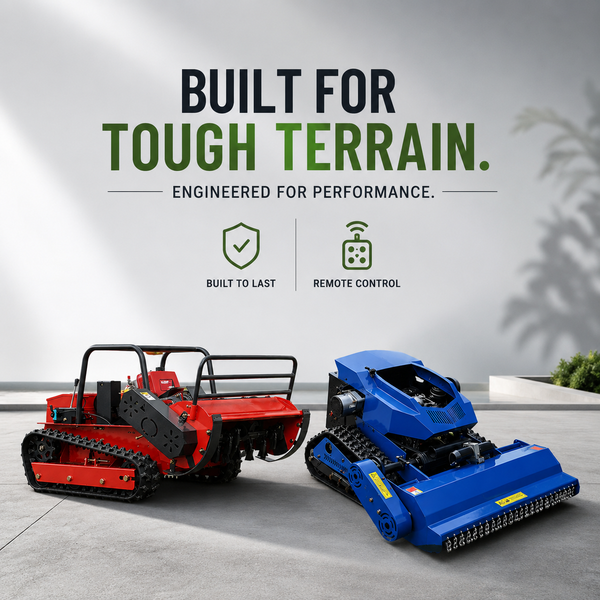 Commercial RC Lawn Mower